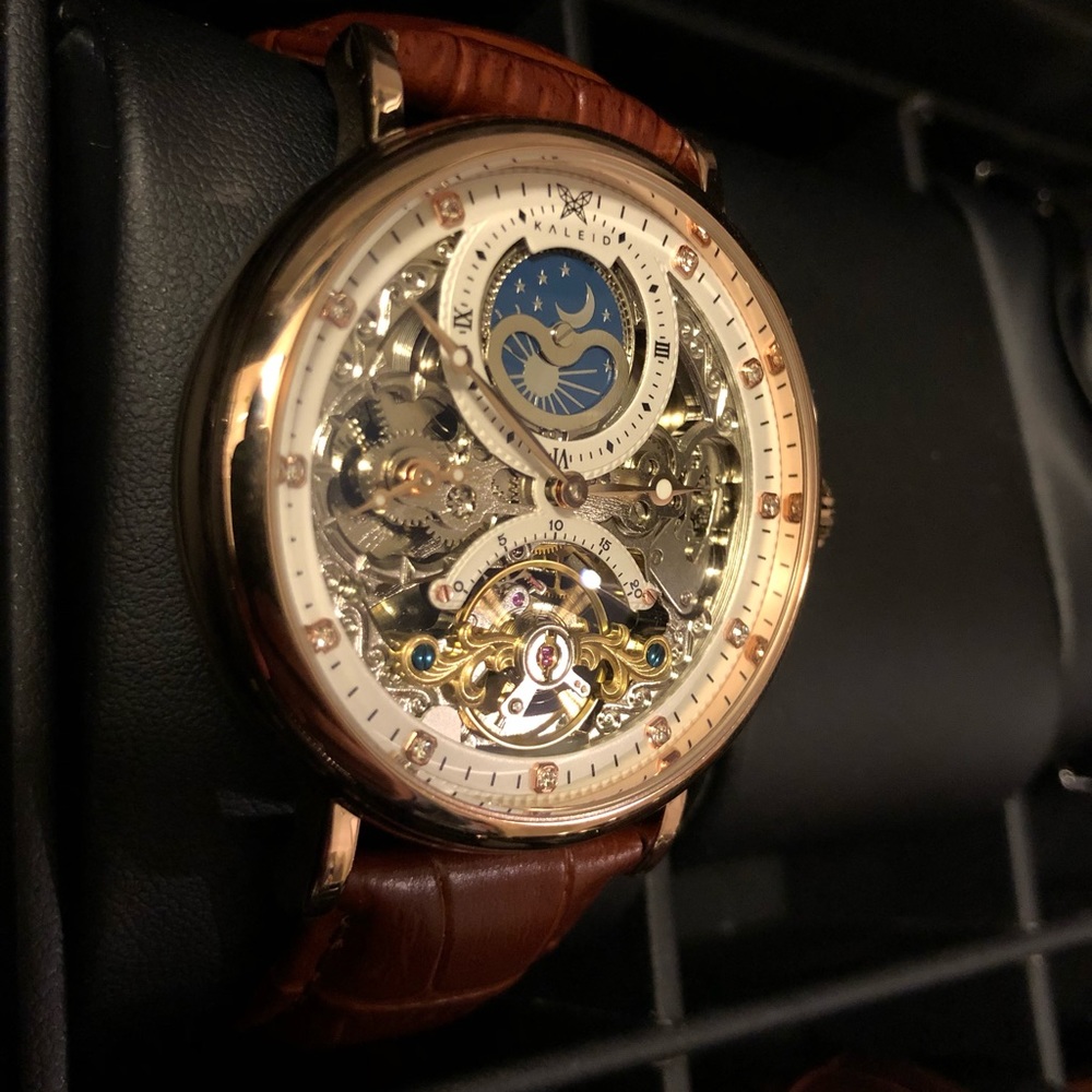 Mens Skeleton Watch - New